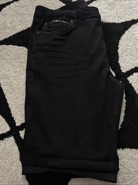 Steve’s Jeans Black Slim shorts - Classic Black size 38